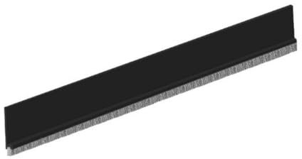 Colla per tappezzeria per auto Striscia sigillante a spazzola in PVC Fondo porta Isolamento acustico Striscia antipolvere Porta dell'hotel Cucitura della porta Fermaporta Schiuma punti 3d-53mm-1m Ne