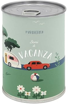 Kit di Coltivazione di Fiori da Regalare con Messaggio - Regalo per Feste per Donna e Uomo Regalo Originale Amici Famiglia Compleanno Natale - Facilissimo da Usare - 100% Realizzato in Europa