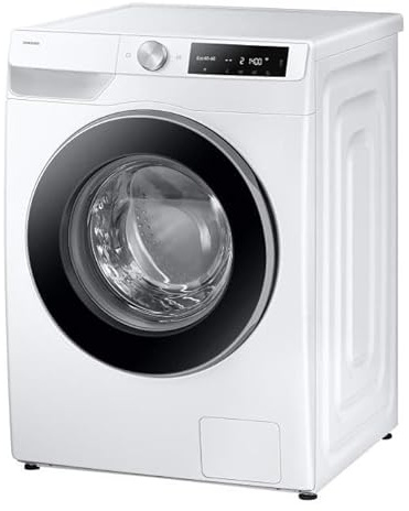 SAMSUNG AI ecobubble WW11DG6B25LE Frontlader-Waschmaschine - 11 kg - Digital Inverter - L60cm - 1400 U/min - Klasse A - Weiß