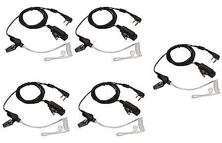 Écouteur, K Head 2 broches réduction du bruit électronique vidéo portable CB radios bidirectionnelles accessoires casques microphones radio bidirectionnelle avec micro pour Quansheng TYT MYT PuXing