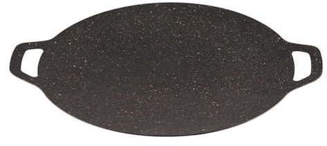 Sartén De Hierro Fundido Sartén Antiadherente Plancha For Parrilla Sartén Redonda Sartén For Barbacoa Coreana Sartén Cocina De Inducción Sartén Antiadherente For Parrilla Con Asa Sartén ( Color : 38cm