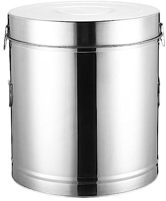 Contenitore ermetico in acciaio inox per farina, cereali, riso, farina, cereali, riso, a prova di insetti, a prova di umidità