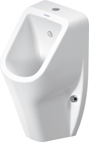 Duravit Urinal No. 1 30,5x29cm, Zul. v o, riml, w H gl, o. Fl