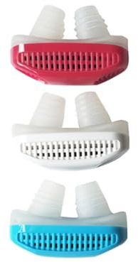 TOVINANNA Dispositivo para Dejar de Roncar Pinza Nasal de Abs y Silicona para Aliviar Ronquidos y Purificar Aire Estuche Portátil