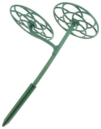Kisangel Soporte para Plantas De Jardín Tutor para Orquídeas y Lirios Jaula De Soporte para Girasoles Vides