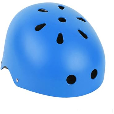 Casco da bici per bambini da 3 a 13 anni, regolabile, per ciclismo, scooter, pattinaggio, ragazzi o ragazze (colore: celeste, M)