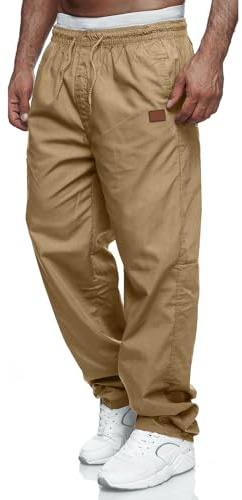 Pantaloni da lavoro da uomo, pantaloni cargo leggeri elasticizzati in vita, pantaloni della tuta da jogging da uomo M-4XL