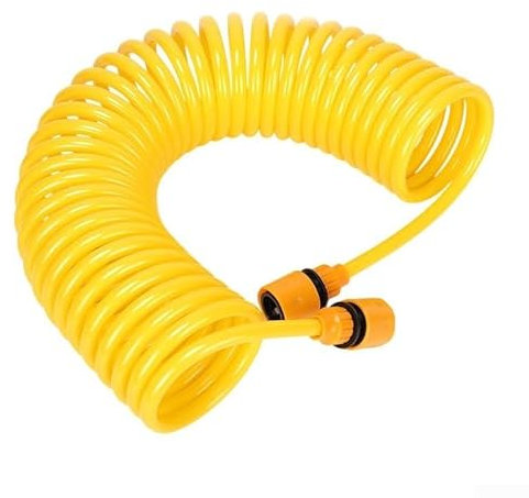 Besttoolifes Tubo a spirale, in polipropilene, allungabile fino a 10 m, 15 m, 20 m, include lancia per irrigazione, adattatore e 2 giunzioni (10 m)