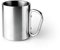 IBILI - Tasse mit Karabiner, 350 ml, Edelstahl 18/10, doppelwandig