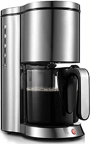 QJRGUY Drip Coffee Fabricant, de ménage en Acier Inoxydable thé Automatique, Machine à café d'infusion programmable,