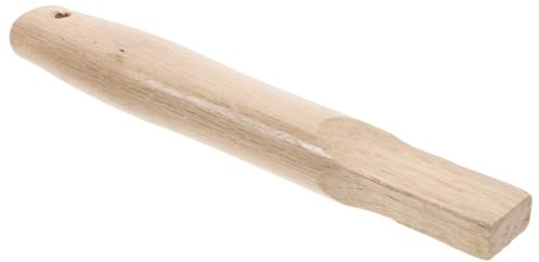 GAROZATION Woodworking Hatchet Handle 8.65 Inch Oak Solid Wood Replacement Grip with Hole Design for Woodworking and Auxiliary Tool Use