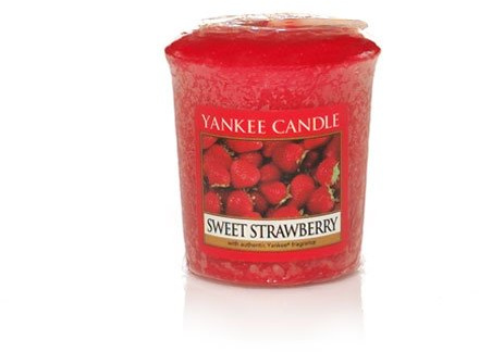 Yankee Candle 1085 Fragrance- Velas Sweet Strawberry