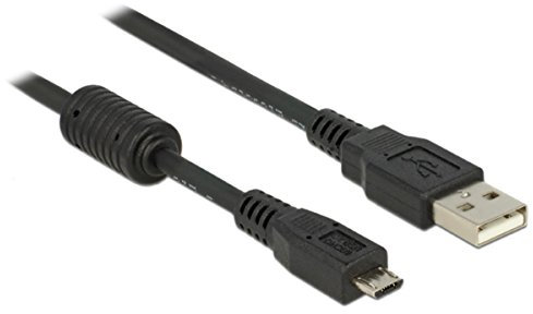 DeLOCK Cable USB 2.0 A to USB-Micro B - 3m câble USB USB A Micro-USB B Noir