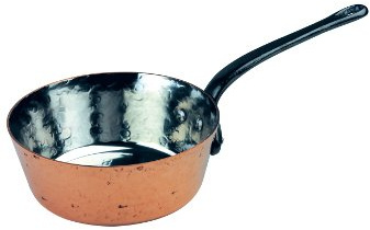 Baumalu 201025 Casserole en Cuivre et Manche en Fonte - 18 cm
