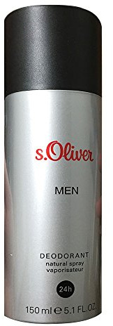 S.Oliver Men homme/men, Deodorant, Vaporisateur/Spray, 1er Pack (1 x 150 g)