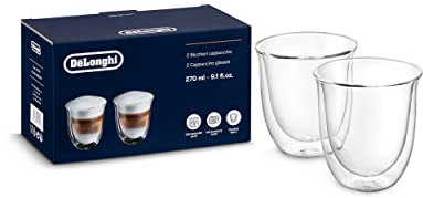 DeLonghi 2 Cappuccino Gläser