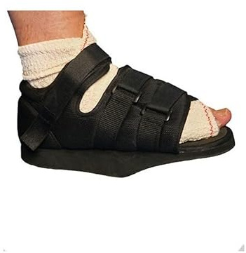 Scarpa post-quirurgico en talo, Nero con velco- Emo taglia S (33 – 36)