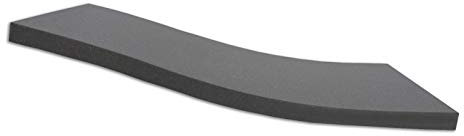 Dibapur ® Black: Orthopädische Kaltschaummatratze/Akustikschaumstoff - H2 - Auswahl: Ohne Bezug - Made in Germany (90x200x13 cm)