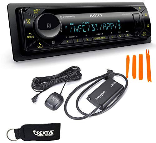 Sony MEX-N5300BT Bluetooth CD Receiver & SiriusXM SXV300V1 Satellite Radio Tuner