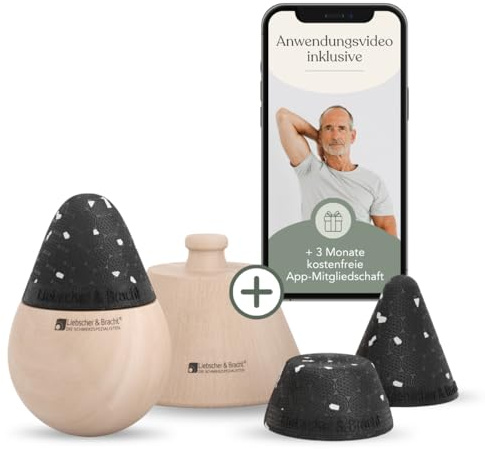 Liebscher & Bracht Original Drücker-Set: Light-Osteopressur für eine effiziente Schmerztherapie - auch Triggerpunkt Drücker Massage Akupressur, Triggerknopf Made in Germany, Übungen in der App