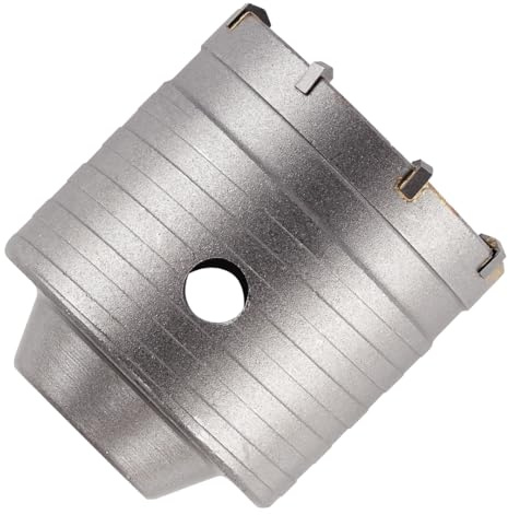 Rennie Tool - 70mm TCT Core Drill Bit for Concrete, Stone, Brick, Paving | Carbide Tipped Circular Hole Saw / Core Drill Hole Cutter. Cuts Concrete, Block, Cement, Stone, Wood, Plastic. M22 Thread