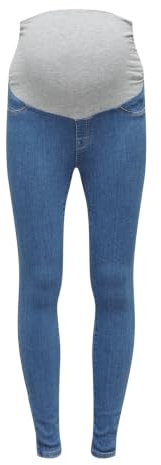 ONLY OLMRAIN Life Reg Skinny Jegging MBD DNM Jeans, Medium Blue Denim, XL/32 da Donna