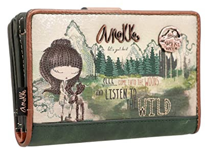 Anekke Wallet M with flap, kombi(theforest), Gr. -