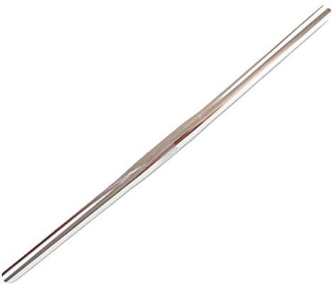 harayaa Fahrradlenker Zinklegierung 500 Mm Länge 25,4 Mm Gerader Lenker für Mountainbike Fahren, Argent