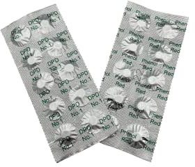 acquaverde Set 20 Pastiglie Reagenti per Test DPD1 Cloro Libero e PH Acque Piscina