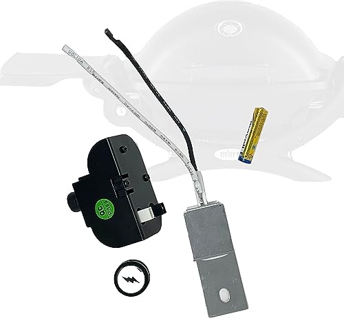 Weber Gasgrill Zubehör Ersatzteile Elektronische Zünder mit Batterie (1 Stück AAA) für Q1200 / Q120 und Q220 / Q2200