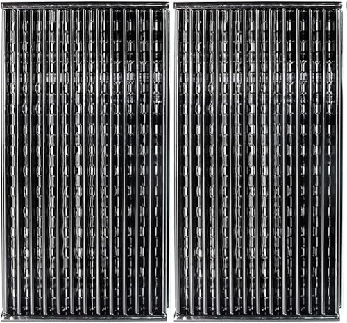 Hongso Grill Grates for Charbroil 2 Burner 463633316 463672416 463672016 463672019 463672419 463672216 Performance Tru Infrared Model, 17 Inch Porcelain Emitter Plates Replacement Part for G460-0500-1