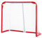 VEVOR Hockeytor Streethockeynetz, Straßenhockey-Tor Hockeynetz, 137 x 60 x 112 cm Hockey-Trainingstor-Set, Hockey Street Set, tragbares Indoor-Outdoor-Hockeytor mit Netz, weiß/rot, Training