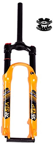 Mountainbikes Luftgabel 26/27,5/29 Zoll Mountainbikes Federgabeln Reise 120 mm 1-1/8 gerade Scheibenbremse Fahrräder Vordergabel QR 9 mm manuelle Verriegelung