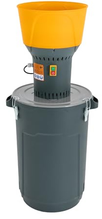 Macinino elettrico per cereali, 1300 W, 13 l, con 5 colini, mulino elettrico professionale per tutti i cereali, frumento, orzo, mais