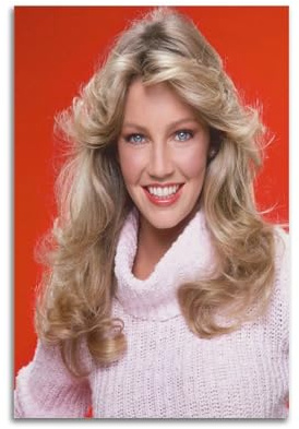 CCXUSENX Heather Locklear Actor Poster Poster Decorative Painting Canvas Wall Posters And Art Picture Print Modern Family Bedroom Decor Posters 24x36inch(60x90cm)