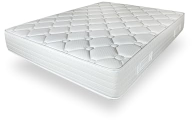 HÄUSBED - Colchón GADEA 26 cm HR Biopore y Viscopore | Núcleo Airtech 45D Alta Densidad | Firmeza Media | Reversible Verano/Invierno | Transpirable, Antibacteriano e Hipoalergénico (110x190 cm)