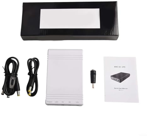 10400mAh Mini UPS gruppo di continuità con multi tensione uscita DC12V 9V 5V per il router e il monitor Backup Alimentazione elettrica