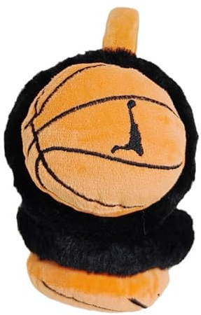 Ccomage Kids Furry Cute Football Winter Earmuffs Age 3-12 Boys Girls Winter Fluffy Thermal Ear Warmers Windproof Headband Outdoor Activities Earflap Ear Warmers Protector Xmas Birthday Gift