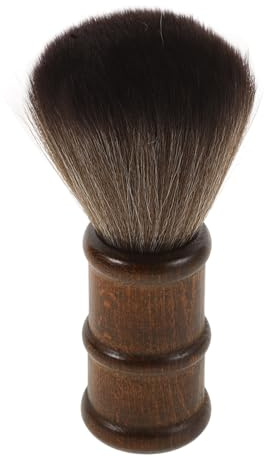 Cepillo de Limpieza para Peinar de Madera y Fibra para Peluquería | Cerdas Duras, Brocha Peluqueria para Salón, Uso Versátil en Brushing y Retirada de Restos