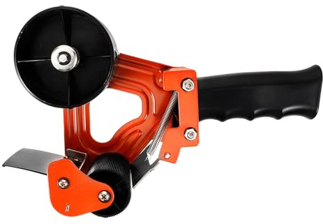 MUSISALY Shipping Tape Dispenser Cutter 60mm Handheld Packing Tape Dispenser for Box Sealing and Shipping Packaging