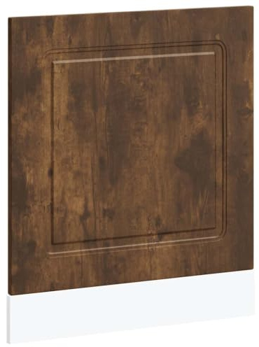 Mhdvray Kalmar - Mascherina per lavastoviglie in legno resistente e facile da pulire, 60 x 1,5 x 67 cm, design moderno, protezione frontale per lavastoviglie