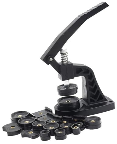 misppro Watch Press Tool Set with 20 Fitting Dies, Watch Back Closer Repair Kit Bench Tool for Closing Watch Covers, Nylon Material for Men Women Beginners