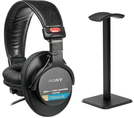 Sony MDR7506 Professional Foldable Closed DJ Headphones