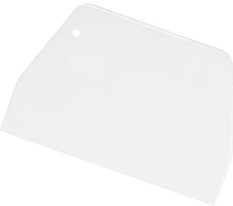 BESTONZON 2 Pcs Raschietto spatola di plastica per tagliare impasto torta dolci pizza Taglia L