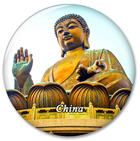China Hong Kong Lantau Island Kühlschrank Magnete Dekorative Magnet Flaschenöffner Tourist City Travel Souvenir Collection Geschenk Starker Kühlschrank Aufkleber