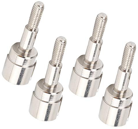 Eje de Rueda RC, 4 Piezas de Acero, Eje de Transmisión, Accesorios RC, Compatible con 1/10 RC Coche, Diseño Ligero y Resistente, para Coches de Carreras, Off-Road y Drift