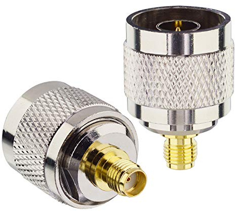 Boobrie Adaptateur SMA Femelle vers N Mâle, Connecteur Coaxial 50 Ohms Basse Perte pour Antenne Extérieure 4G LTE 5G WiFi, Câble RG58, Routeur, Module Radio Amateur