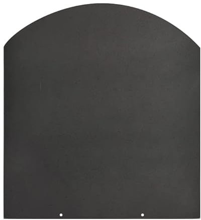 Pedana salvapavimento sotto stufa a legna e pellet 100x90 cm