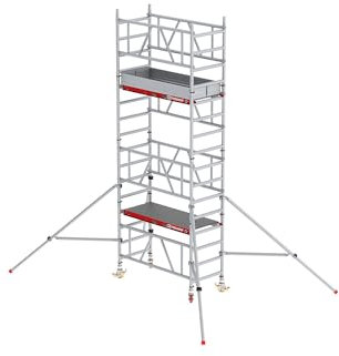 Altrex | Schnellbau-Fahrgerüst MiTOWER Plus | Fiber-Deck®-Plattform | Arbeitshöhe 5 m
