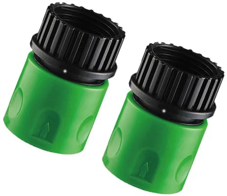 Zuasdvnk Connettore rapido per tubo da giardino, connettore rapido flessibile, raccordi ad innesto rapido, scollegamento rapido per tubo 'acqua, multifunzione per raccordo tubo flessibile